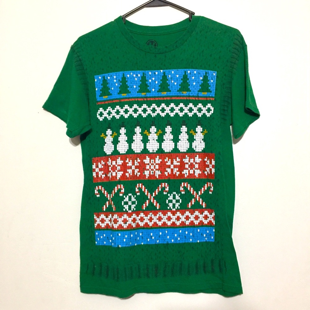 hybrid christmas tee shirt